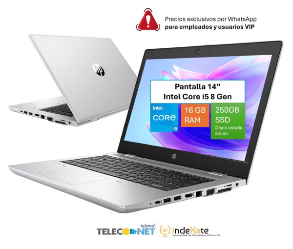 💻 HP 640 G5: (16GB RAM) Potencia, Movilidad y el Mejor Precio para Estudiantes y Profesionales 🚀 ¡Mayor Potencia 16 GB RAM!